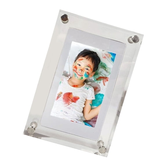 Clear Acrylic Electronic Photo Frame With IPS Technology 5in/7in/10in Screen
