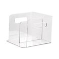 thumbnail image 1 of Clear Acrylic File Holder, Vertical Desktop Organizer for Letter Size Papers Folders Magazines, Transparent Mail Sorter Rack, Multi-Purpose Document Storage for Home Office Classroom, 1 of 8