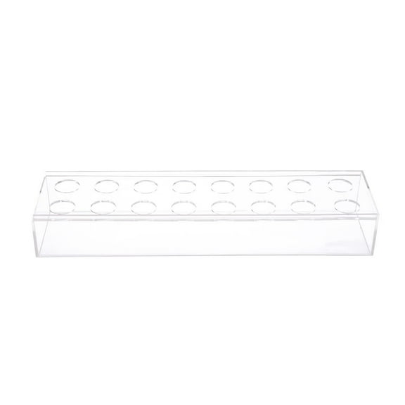 Clear Acrylic Flower Vase Rectangular Floral Centerpiece For Dining Table Long Rectangle Acrylic Vase For Home Wedding Dining Table Decor