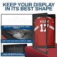 thumbnail image 2 of Lot Of 2 Clear Acrylic Jersey Hangers – Display Case Frames For Sports Jerseys (GameDay Style) 2 of 6