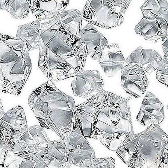 Clear Acrylic Ice (8Oz) - Home Decor - 1 Piece