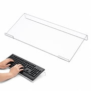 Clear Acrylic Keyboard Stand, EEEkit Keyboard Holder Ergonomic Keyboard Stand for Desk Organizer