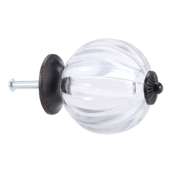 Clear Acrylic Knob Lantern shape Large size Crystal 53x43mm Cabinet Handle w/screws Transparent Decor Cupboard Drawer Pull Hook