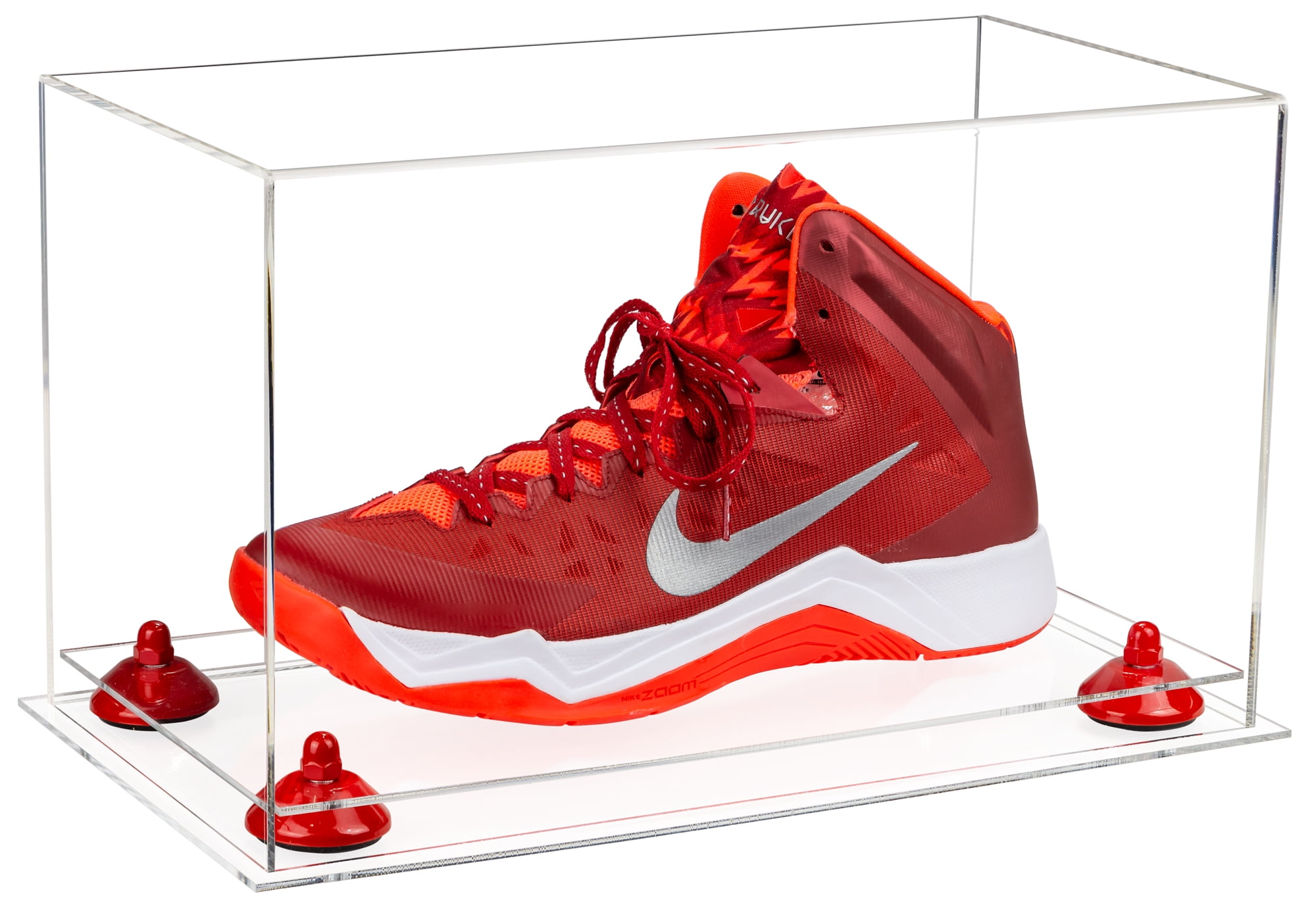 Clear Acrylic Large Shoe Display Case for Basketball Shoe Soccer Cleat ...