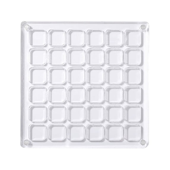 Clear Acrylic Magnetic Display Box Transparent Storage Showcase Dustproof Case for Collectibles and Decor 36 Boxes