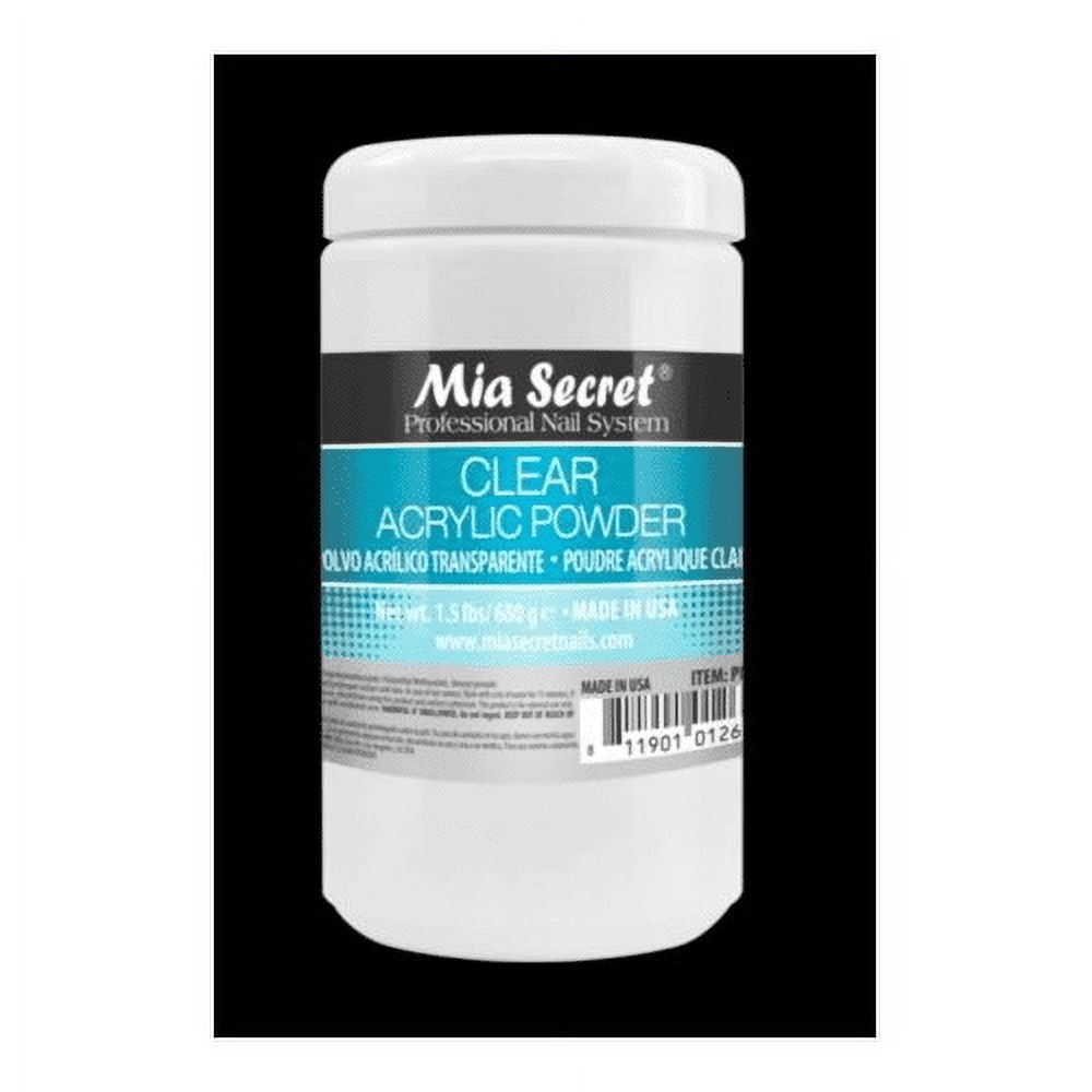 Clear Acrylic Nail Powder 1.5 lbs.
