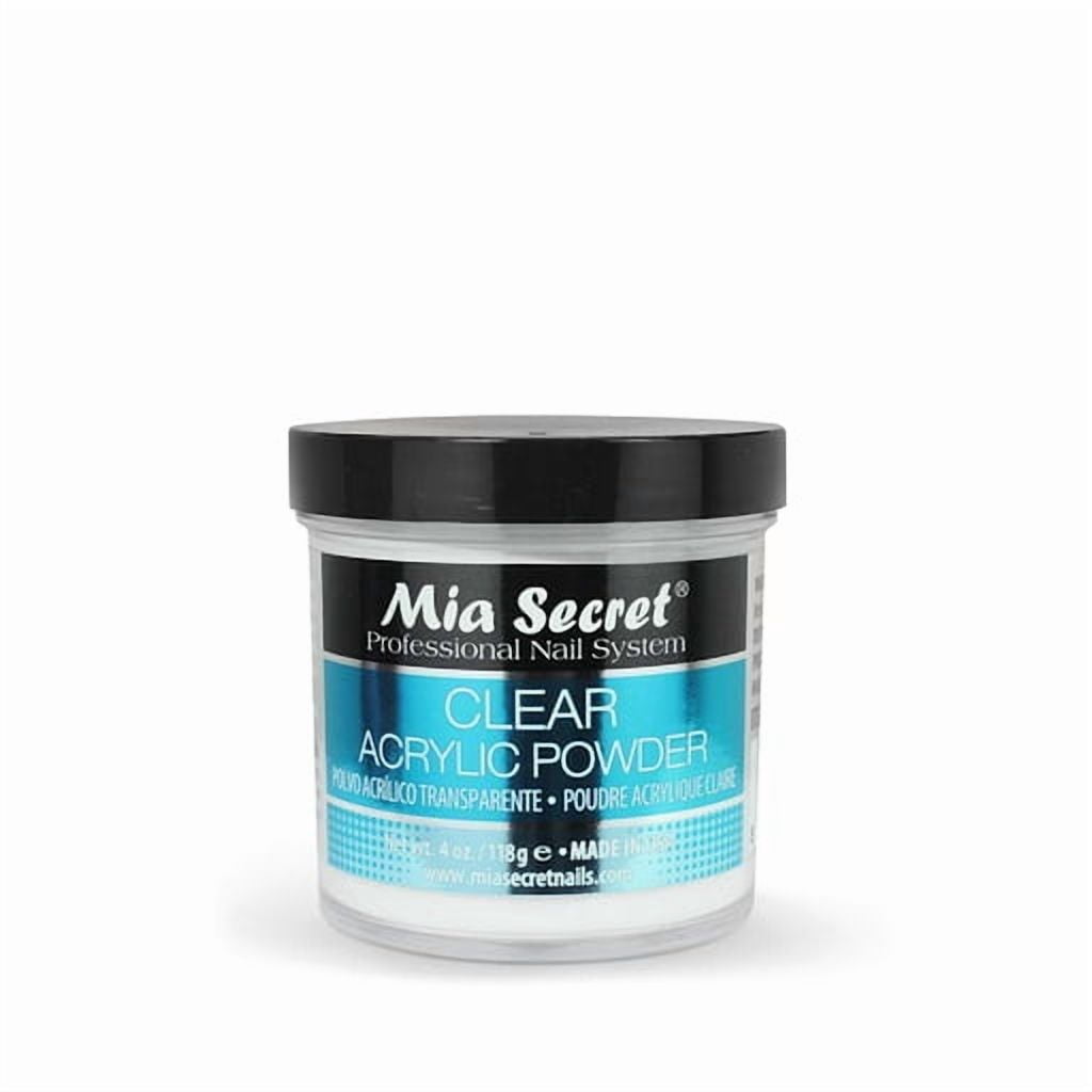Clear Acrylic Nail Powder 4 oz.