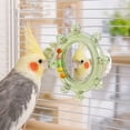 thumbnail image 1 of Clear Acrylic Parakeet Toys with Grooved Ring and Rolling Beads,Foraging Enrichment Bird Cage Accessories for Cockatiel,Lovebird,Conure,Finch,Canary,Interactive Avian, 1 of 5