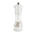 thumbnail image 1 of Clear Acrylic Pepper Grinder Mill With Adjustable Coarseness 6 Inch, 1 of 7