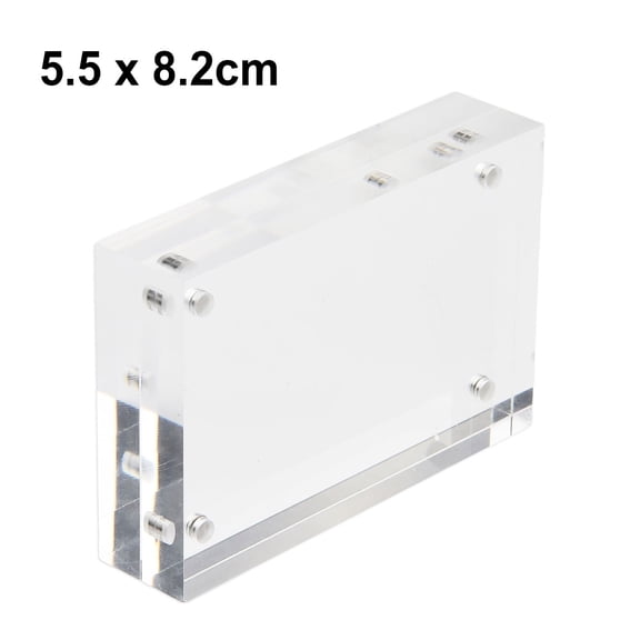 Clear Acrylic Photo Frame, Poster Frame, Photo Frame, Magnetic Transparent Display Frame, 10+10, 8+8mm Thickness