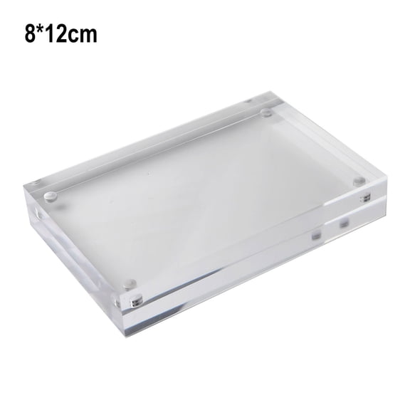 Clear Acrylic Photo Frame, Poster Frame, Photo Frame, Magnetic Transparent Display Frame, 10+10, 8+8mm Thickness