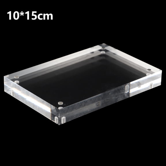 Clear Acrylic Photo Frame, Poster Frame, Photo Frame, Magnetic Transparent Display Frame, 10+10, 8+8mm Thickness
