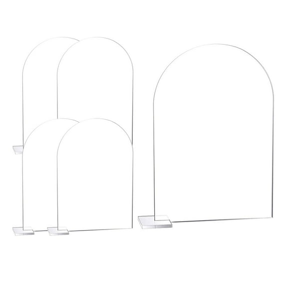 Clear Acrylic Place Cards with Acrylic Holder Wedding Table Numbers with Acrylic Stand DIY Table Name Cards Plates 5pcs