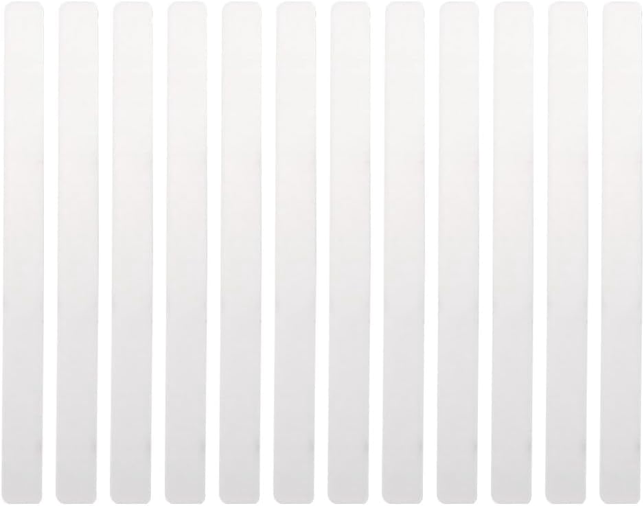 Clear Acrylic Plant Labels Waterproof Garden Markers for Vegetables Succulents Flower Pots and Beds 72 Pcs