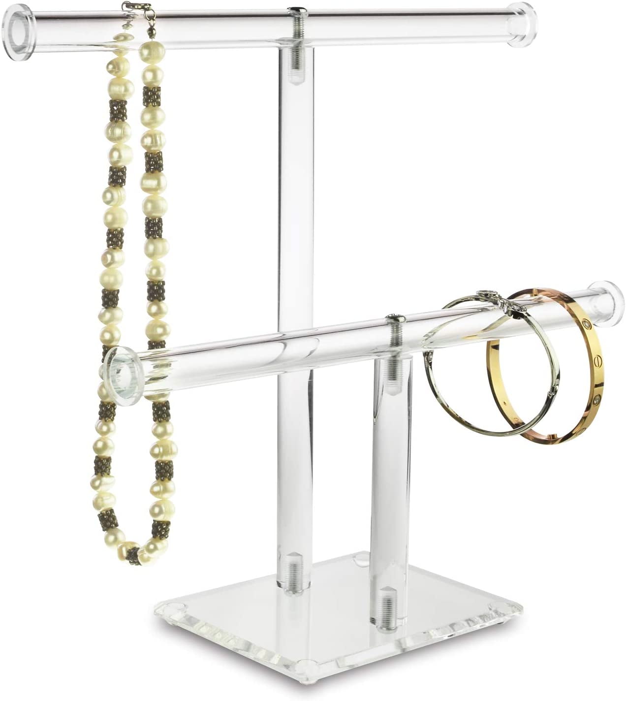 Round jewelry display deals