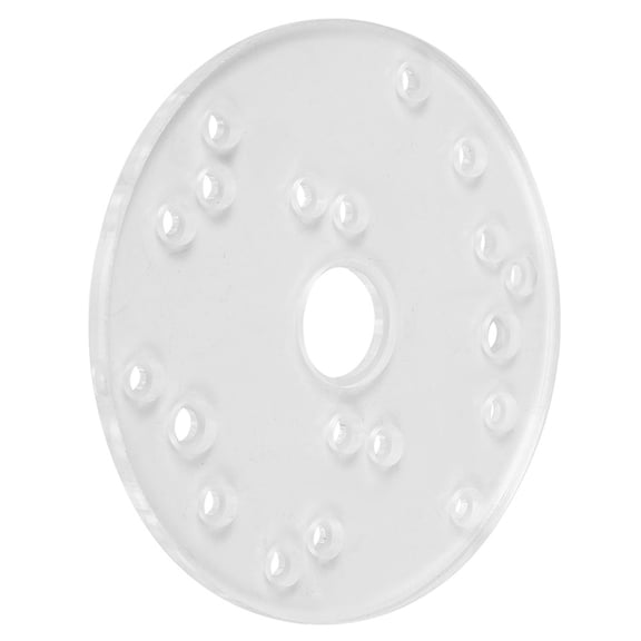 Clear Acrylic Router Base Plate With Centering Pin  Screws, Universal Woodworking Accessory