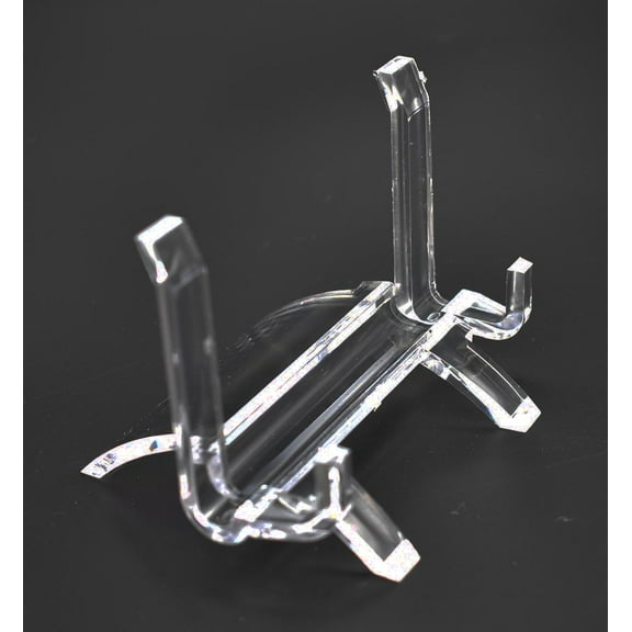 Clear Acrylic Sand Dollar Display Stand Large (2 1/2-3 1/2") Made in USA