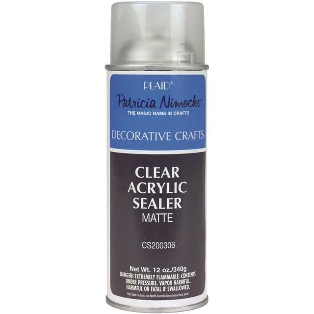 Clear Acrylic Sealer Aerosol Spray 12oz-Matte - Walmart.com