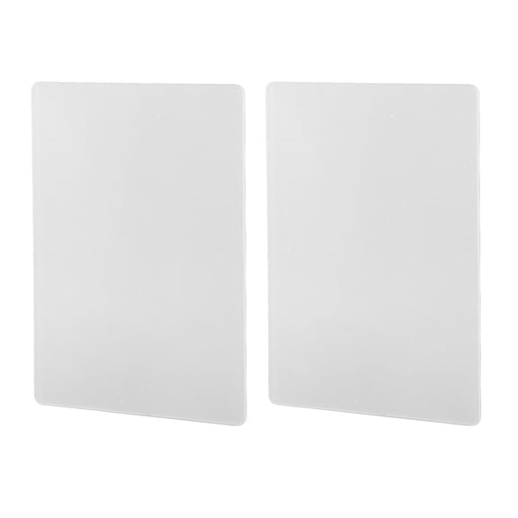 Clear Acrylic Sheet 8.7x5.9x0.1 in / 220x150x3 mm Transparent Plastic Board Panels for Signs DIY Projects Crafts Table Display, 2-Pack