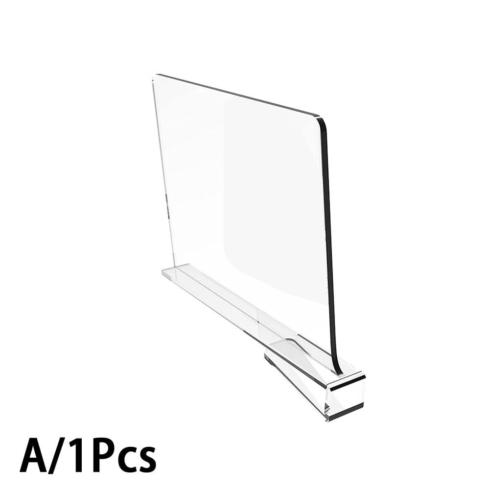 Clear Acrylic Shelf Dividers Storage Shelves Divider