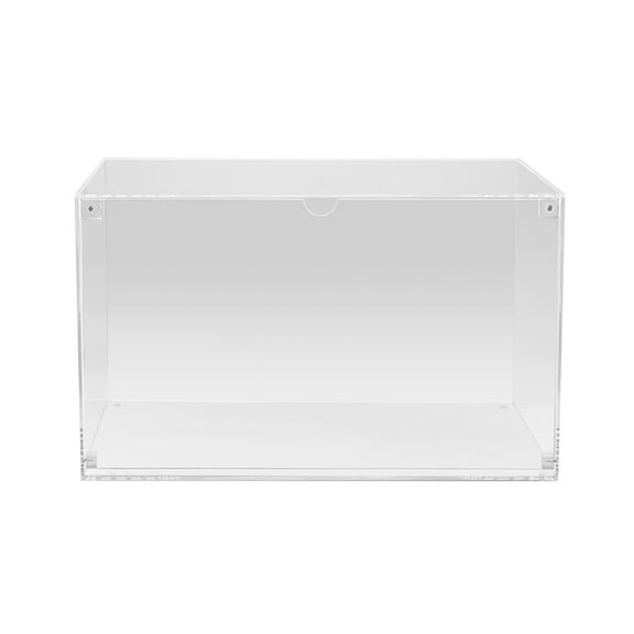 Clear Acrylic Shoe Display Case by Studio Dcor - Glass-enclosed Box for Autographed Shoes and Collectors Items - 1 Pack