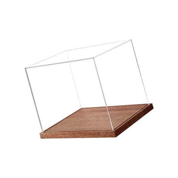 Clear Acrylic Showcase Displays Case Large Storage Box for Football Baseball Motorcycle Helmets