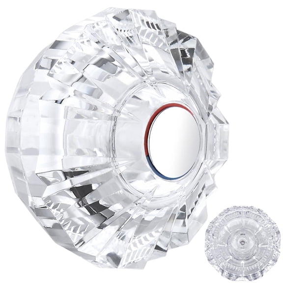 Clear Acrylic Shower Knob Replacement for Price Pfister Avante Single Handle Faucets
