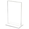 thumbnail image 1 of Clear Acrylic Sign Display/Literature Holder (Bottom-Load), 5.5" W x 8.5" H (6 Pack), 1 of 2