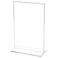 thumbnail image 1 of Clear Acrylic Sign Display/Literature Holder (Bottom-Load), 6" W x 9" H (2 Pack), 1 of 2