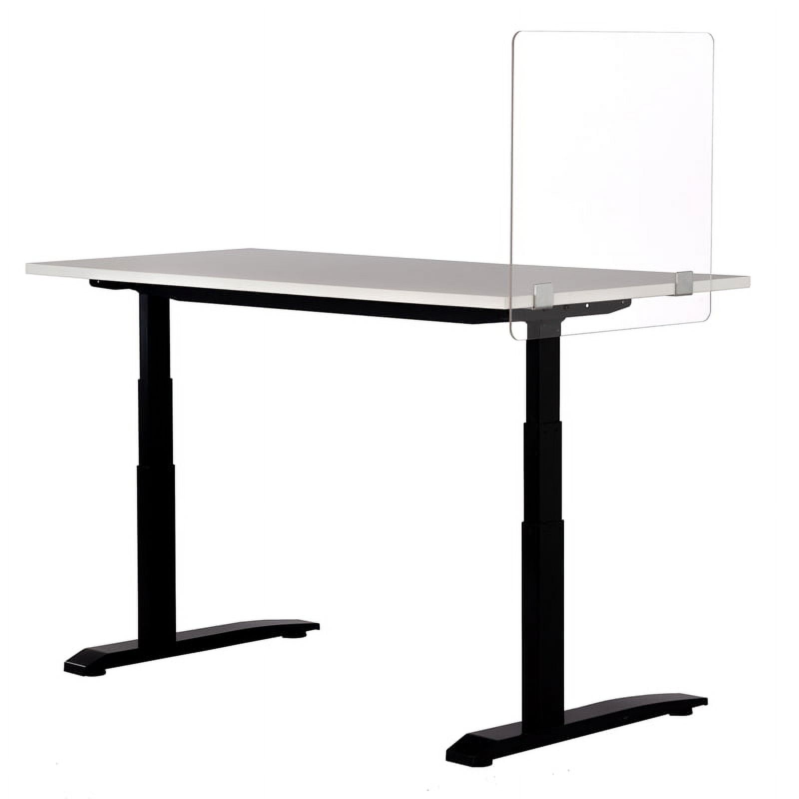 Clear Acrylic Tabletop Sneeze Guard Privacy Panel