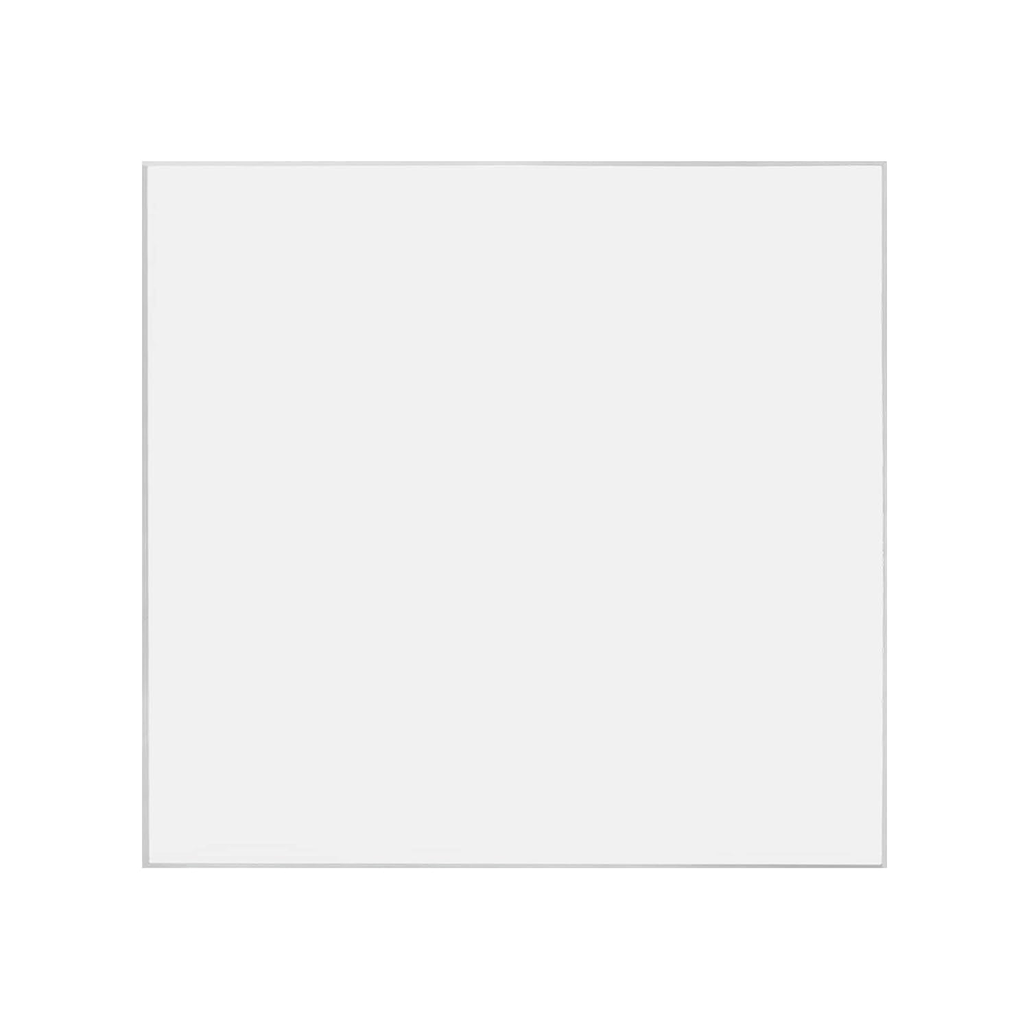White Acrylic Square Sheets – 19x19 Inches, 1/8” Thick, DIY Plexiglass For Signage, Displays & Crafts