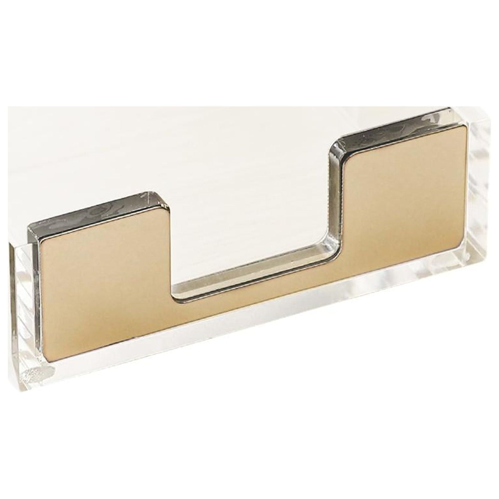 Clear Acrylic Sticky Notes Holder Storage Organization Dispenser Memo