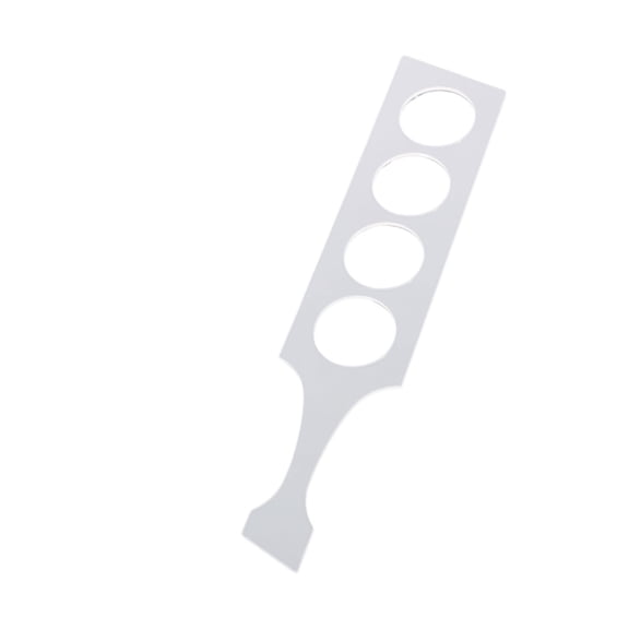 Clear Acrylic Templates Acrylic Cutting Board Template for Wine Flight Paddle and Glass Serving Tray Multifuntional Use