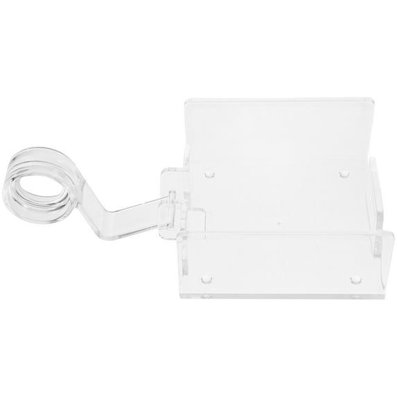 SEWOART Transparent Napkin Holder Rack Ideal for Restaurant Tabletop Tissue Box Storage