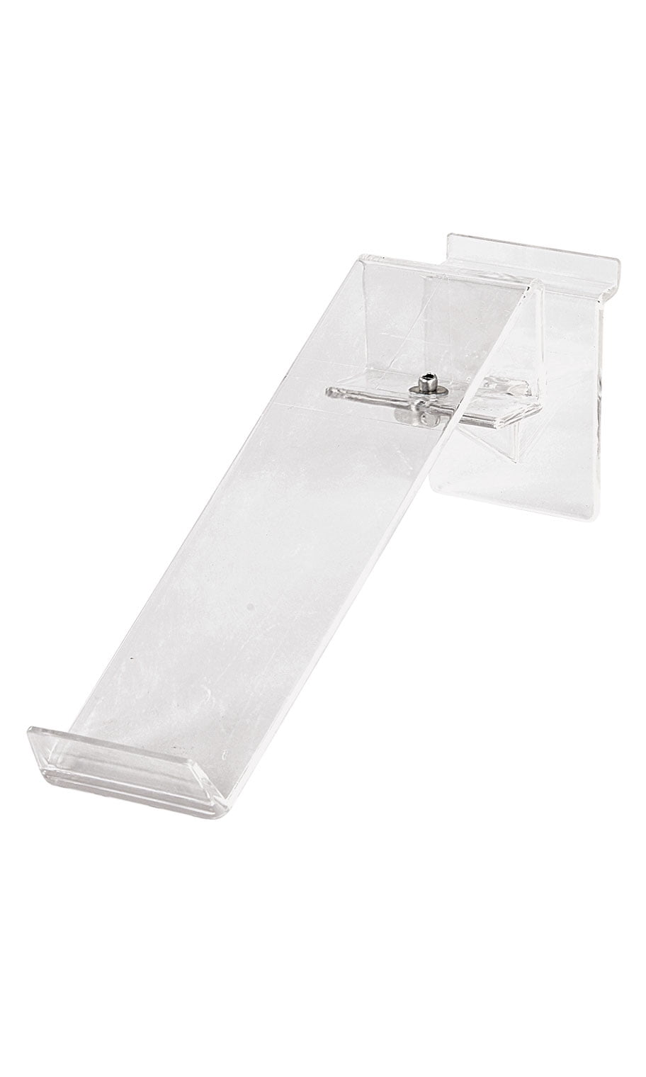 Clear Acrylic Toe-Hold Swivel Shoe Display for Slatwall or Wire Grid ...