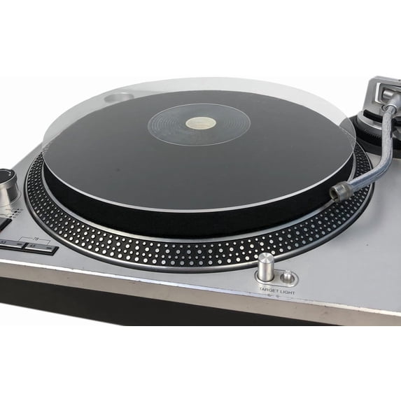Clear Acrylic Turntable Mat, 11.75” Platter Slipmat for 12'' Vinyl Record Player, Antistatic and Noise-Reducing to Enhanced Tighter Bass Quality, Record Player Mat
