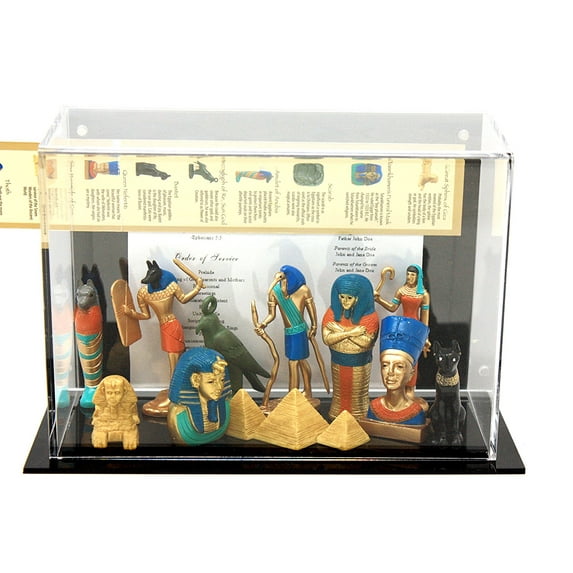 Clear Acrylic Versatile Memorabilia Display Case with Detachable Black Back (A045-BB-BDS)