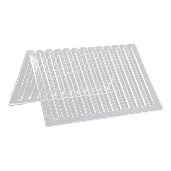Clear Acrylic Vinyls Record Rack Elegant Acrylic Record Holder Elegant Display Rack for Vinyls Albums in Any Room