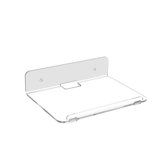 Clear Acrylic Wall Shelf Space Saving Multifunctional Display For Plant Books Decoration Modern Homes Organiser