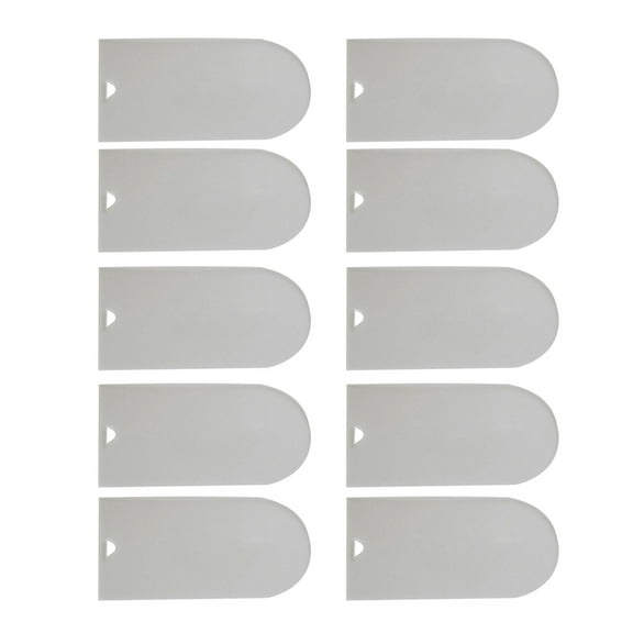 Clear Acrylic Wedding Place Cards with Ribbon 10 Pack Name Plate Seating Chart Sign for Wedding Party Household