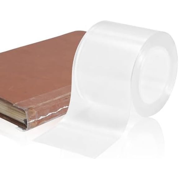 Clear   Adhesive Archival Safe Book Repair Tape, 2Inch x 16.5Ft - Removable Book Binding Tape for Old Books, Broken Pages, Textbook  & Library Repair Supplies.