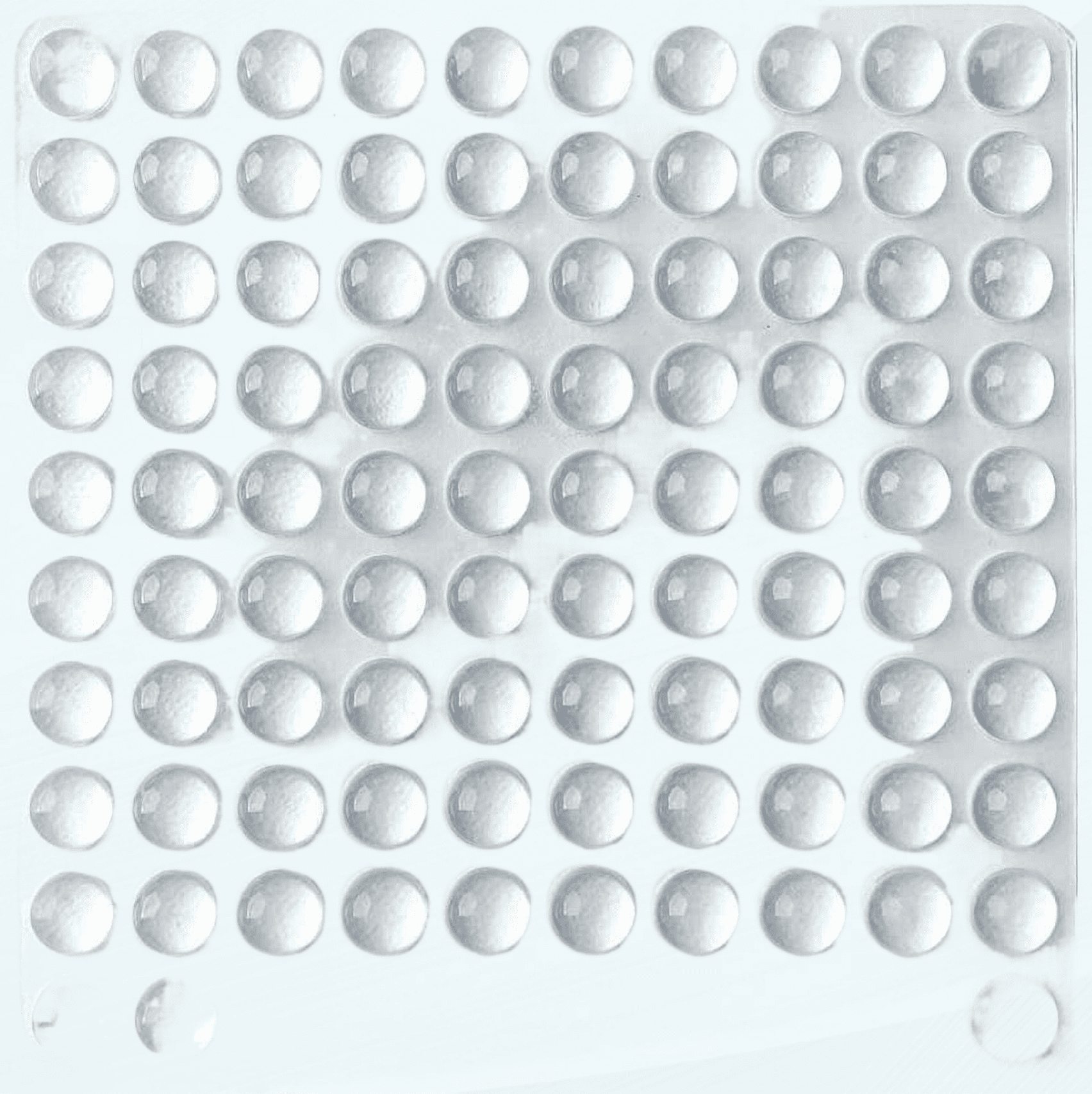 Clear Adhesive Bumper Pads Sound Dampening Transparent Rubber Feet for