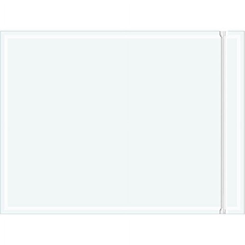 Clear Adhesive Side Loading Packing List Document Envelopes, 9" X 12