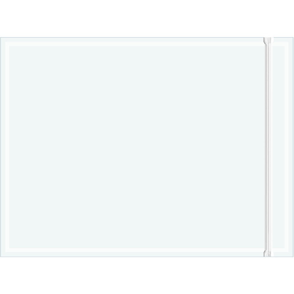 Clear Adhesive Side Loading Packing List Document Envelopes, 9" x 12
