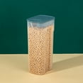 thumbnail image 1 of Clear Airtight Cereal Storage Container With Lids - Kitchen Food Storage Container for Grain, Sugar, Flour, Rice, Nut, Snacks, Perfect for Kitchen Pantry Organization and Home Food Preservation, 1 of 9