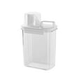 thumbnail image 1 of Clear Airtight Food Storage Containers with Pouring Spout for Flour Cereal and Dry Kitchen Pantry Organization, 1 of 8