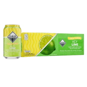 Clear American Key Lime Sparkling Water, 12 fl oz, 12 Count