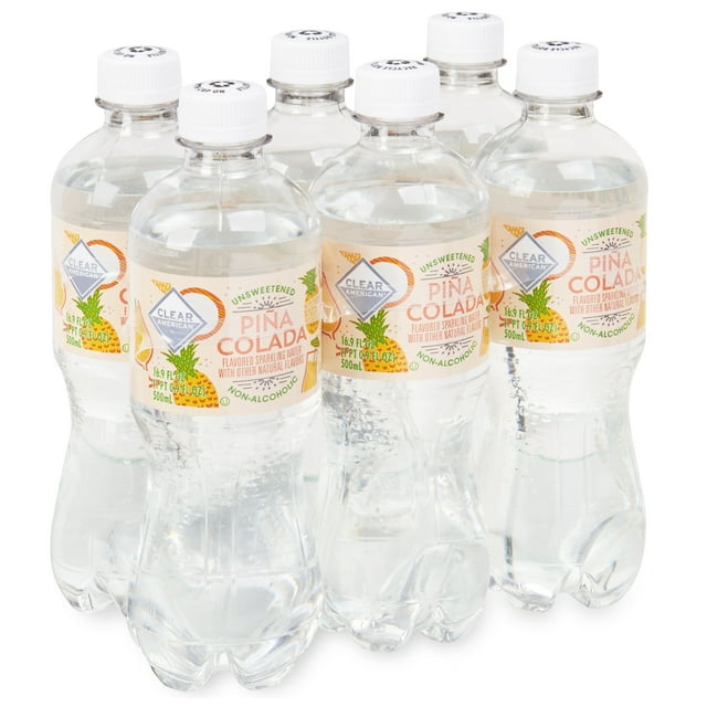 Clear American Sparkling Water, Unsweetened NonAlcoholic Pina Colada