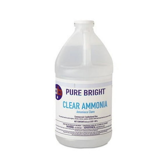 Pure Bright Clear Ammonia, 64 Oz, Carton Of 8