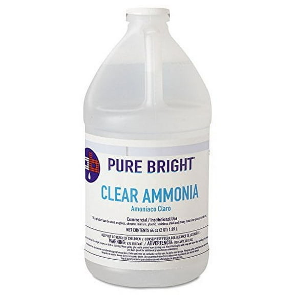 Clear Ammonia, 64Oz Bottle, 8/Carton